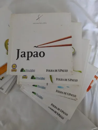 Coleção Completa de 22 Livros Cozinha País a País Folha de São Paulo preço