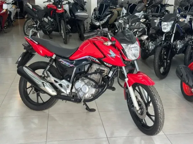 Honda CG FAN 160 2023 Vermelha - Mepal Motos