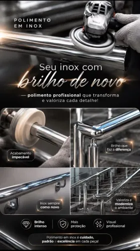 Polimento em inox