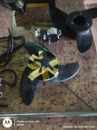 Hélice para caiaque