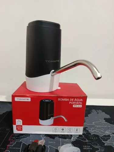 Dispenser de água elétrico recarregável para garrafão de 20L / SUPER OFERTA