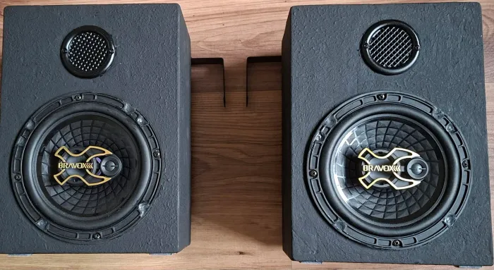 Par de Caixas de som Bravox Goldline