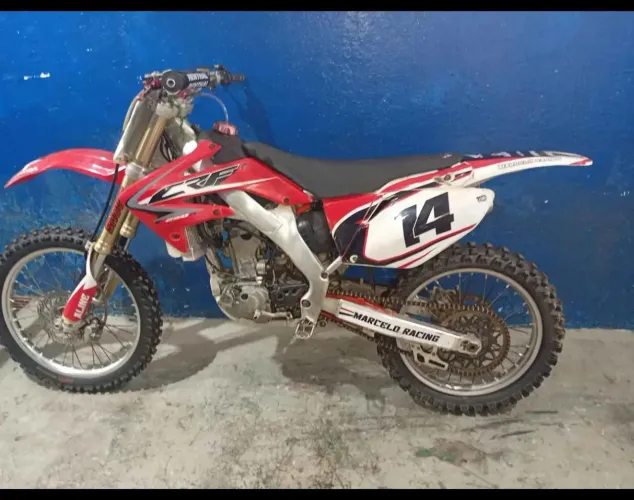 A venda CRF 250R motocross 2009
