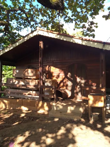 KIT CASA DE MADEIRA ANGELIM E PARAJÚ PARA DESMANCHAR