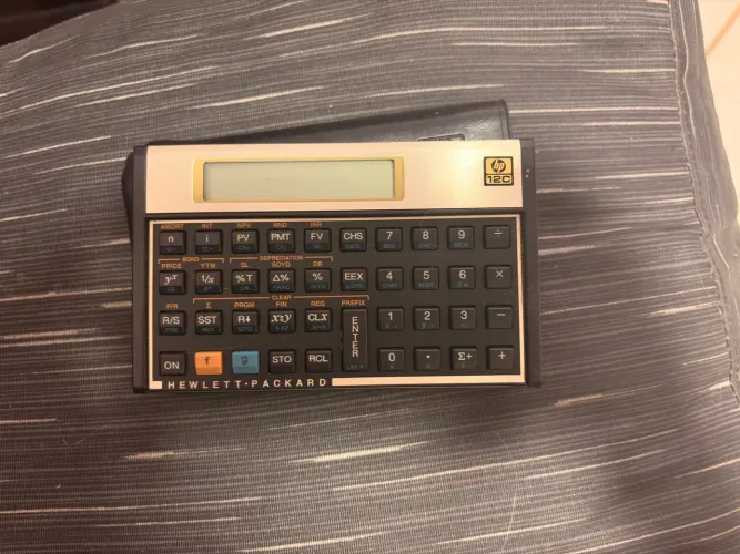 Calculadora financeira HP12C 