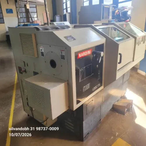 Torno cnc Nardini Logic 175 - para revisar ou conserta comando - oportunidade 65 mil