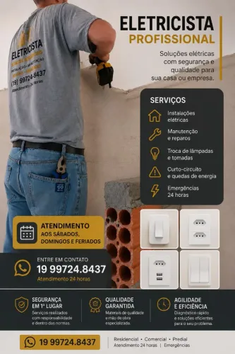 Eletricista 24 horas