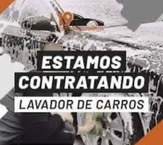 Vaga para lavador de carros 