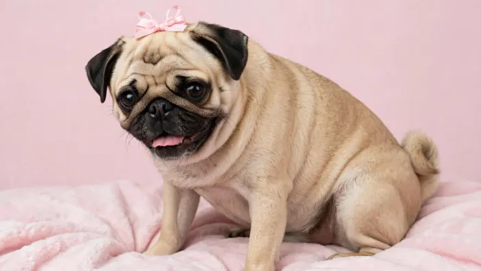 Fêmea pug