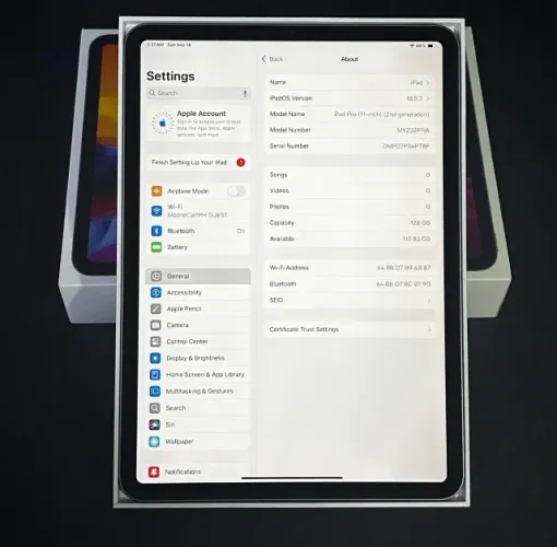 IPAD PRO 11-INCH 128GB