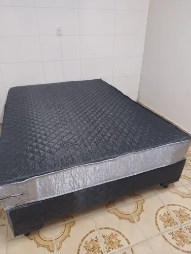 Cama Box+ colchão casal Espuma Semi Novo $ 599 Entrego gratis até 10km 