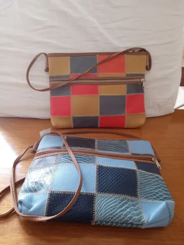 BOLSA DE COURO MEDIA NOVA