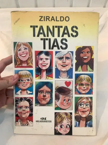 livro ziraldo - tantas tias