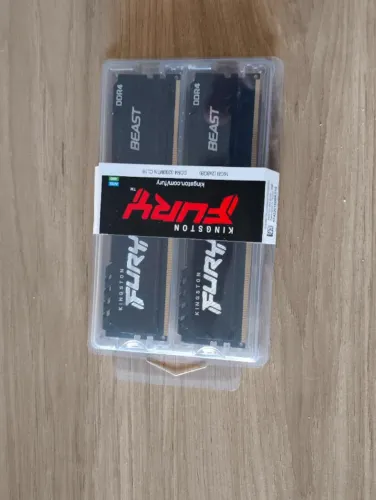 Memória ram ddr4 2x8 gb c16 3200mts