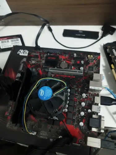 Kit i3 10100 + Placa mae b460m Asus + 8Gb DDR4 Crucial
