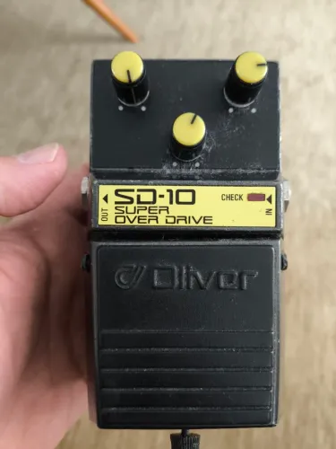Pedal super overdrive oliver S 10