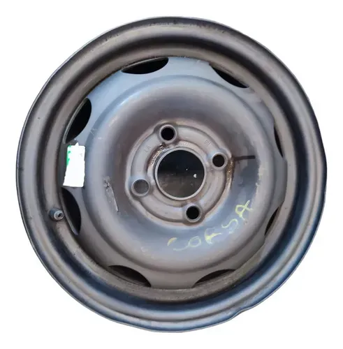 Roda Ferro Aro 13 Gm Corsa Celta  Chevett  Monza Preta
