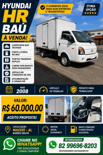 HYUNDAI HR BAÚ À VENDA