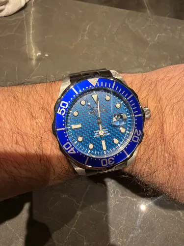 Relogio Invicta azul