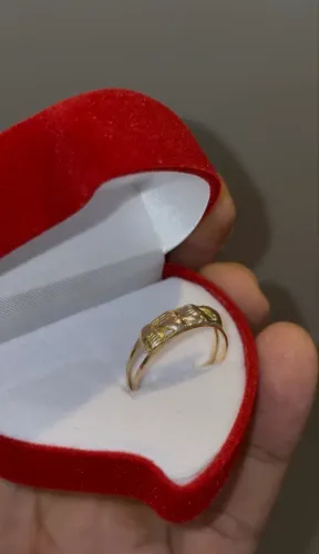 Anel de ouro 18k / TAM 20/21