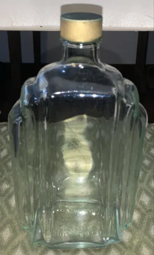 Garrafa Liquor Bootleg Scotland rara vazia vintage 