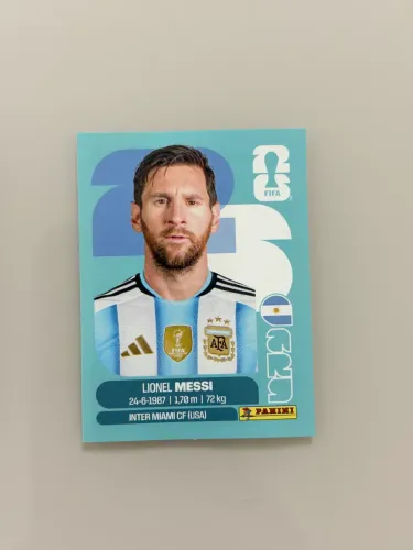 Figurinha Messi
