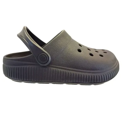 Babuche Infantil Meninos Leve e Confortável Clogs Molekinho Preto
