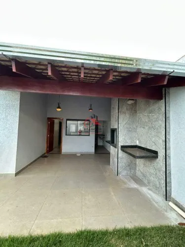 Casa à Venda no Nenê Gomes com Varanda Gourmet - 3 Quartos (1 Suíte)