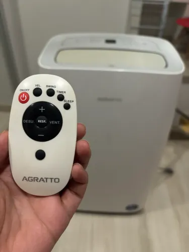 Ar-Condicionado Portátil Agratto 9.000 BTUs - Quente/Frio