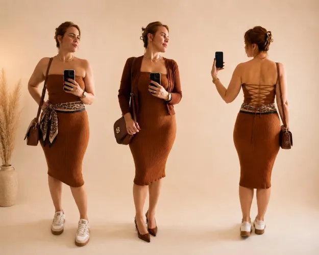 vestido de crochê elastamo