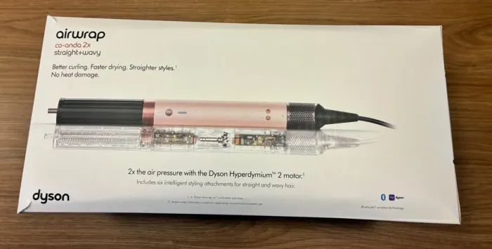 Dyson Airwrap Co-anda2x HS09 Straight+Wavy Ceramic Pink/Rose Gold 220-240V - NOVO/LACRADO