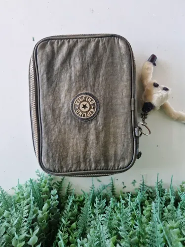 Estojo BOX ORIGINAL KIPLING DOURADO 