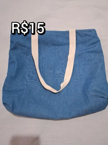 Bolsa jeans forrada
