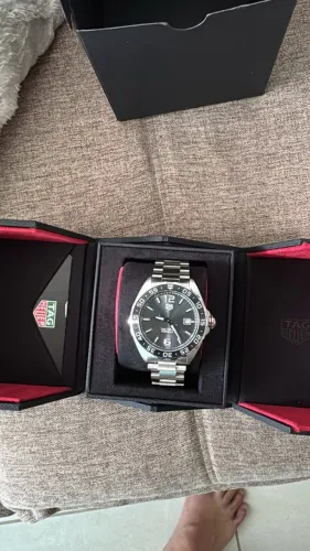 Relógio TAG Heuer Formula 1 Masculino em Aço Prateado WAZ2011.BA0842