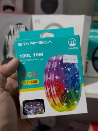 Fita de Led Colorida RGB 10metros - Estilo Cortina St-406