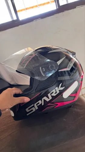 Capacete Feminino TAM50 Modelo E17