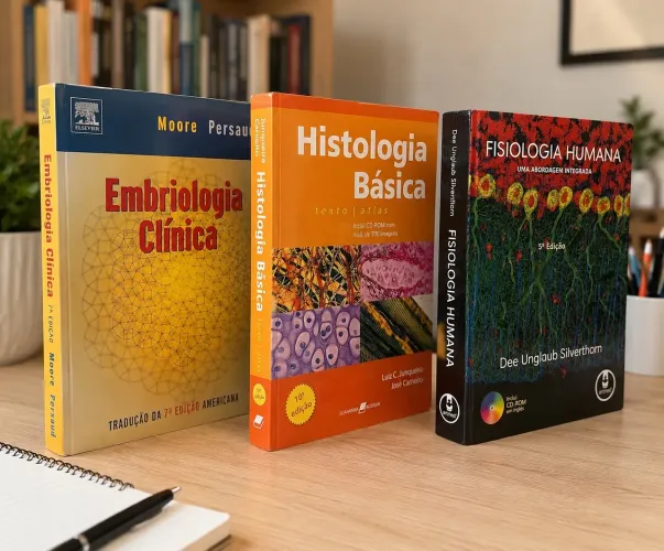 Livros Medicina/Biomedicina Silverthorn, Junqueira e Moore