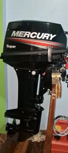 VENDO MOTOR MERCURY 15HP ZERO KM COMPLETO COM NOTA FISCAL R$10,500 ZAP * 