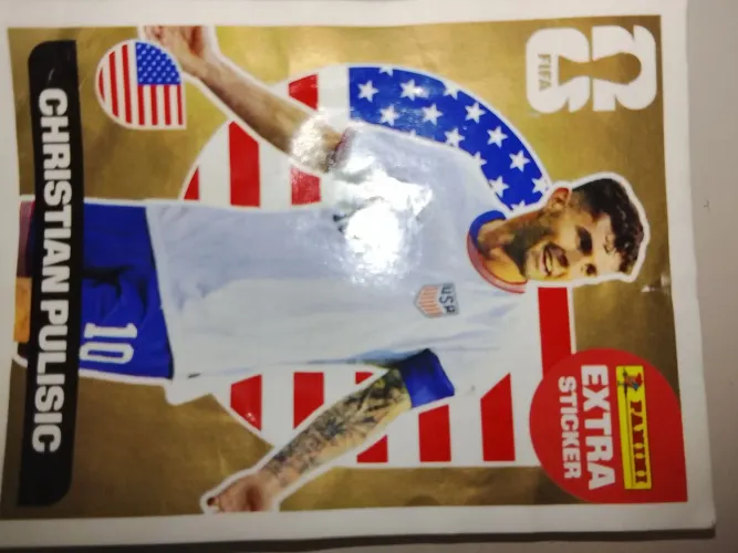 Figurinha Copa Gold(Chirstian Pulisic 