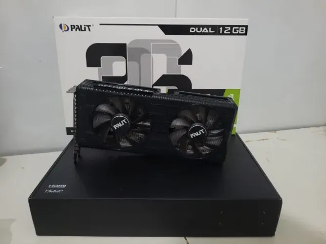 Placa de video Nvidia PALIT RTX 3060 12GB