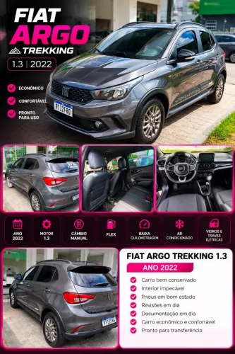 Fiat Argo Trekking 1.3 8V Flex 2022