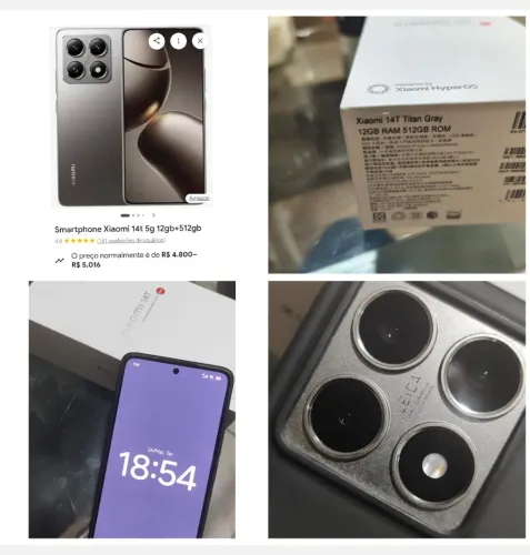 Celular xiaomi 14t 528/16GB