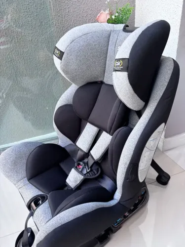 Cadeirinha Safety 1st, Multifix, 0 a 36kg, com Isofix, Grey Urban - HIGIENIZADA!