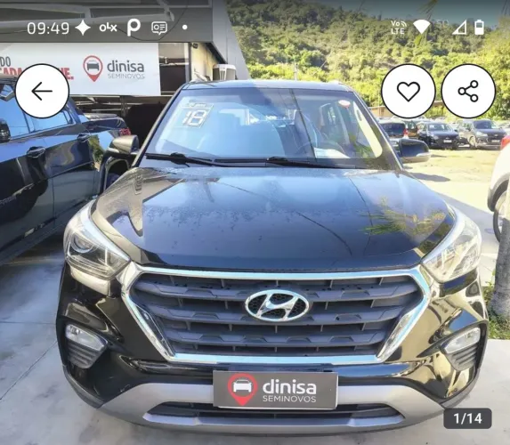 Hyundai Creta Prestige 2.0 16V Flex Aut. 2018
