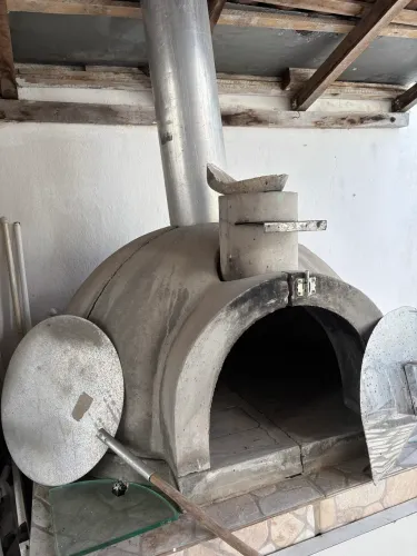 FORNO DE PIZZA IGLU DE CONCRETO