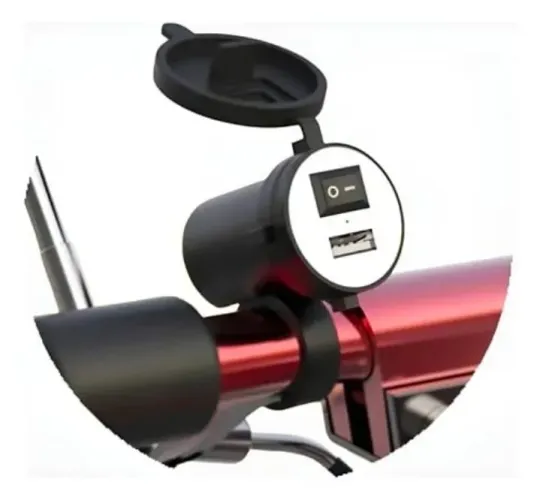 Tomada usb para motos