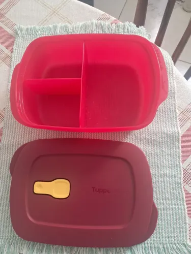 Marmita Tuppeware nova 3 divisórias