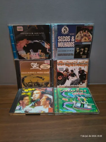 Cds Chico Science e Nação Zumbi e outros