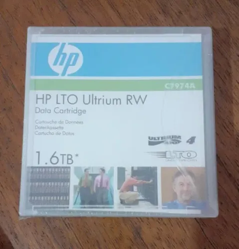 Cartucho Fita HP LTO Ultrium RW 1.6 TB