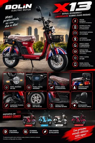 Scooter Eletrica X13 1000w 2025